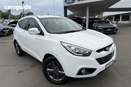 White 2015 Hyundai IX35 Wagon Se (Fwd)