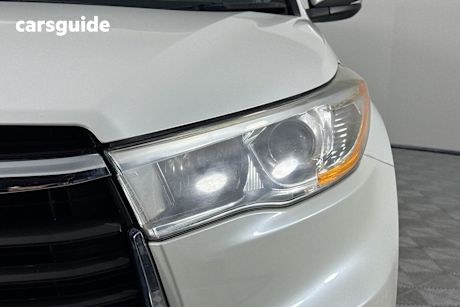 White 2015 Toyota Kluger Wagon Gx (4X2)