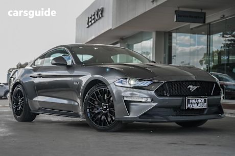 Grey 2018 Ford Mustang Coupe Fastback Gt 5.0 V8