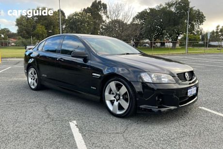 Black 2010 Holden Commodore Sedan Ss-V