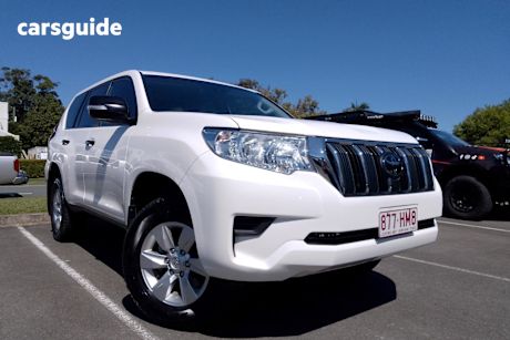 White 2023 Toyota Landcruiser Prado SUV GX 4X4