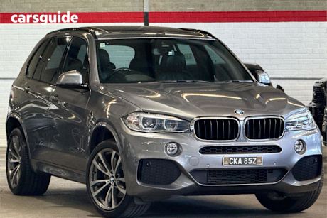 Grey 2015 BMW X5 SUV XDRIVE30D 4X4