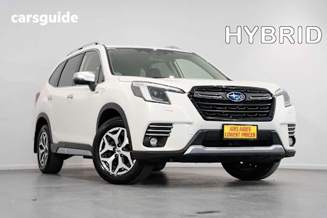 White 2023 Subaru Forester SUV HYBRID L 4WD
