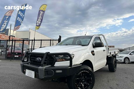 White 2021 Ford Ranger Cab Chassis Xl 3.2 (4X4)