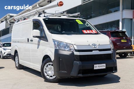 White 2023 Toyota HiAce Commercial R