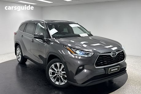 Grey 2022 Toyota Kluger SUV GRANDE 4X4