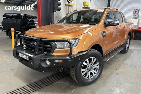 Orange 2018 Ford Ranger Double Cab Pick Up Wildtrak 3.2 (4X4)