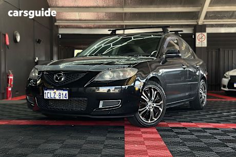 Black 2007 Mazda Mazda3 Sedan NEO F