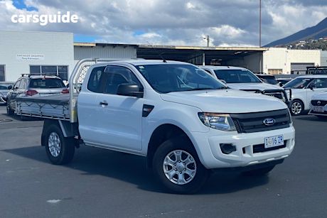 White 2013 Ford Ranger Ute Tray XL HI-RIDER R