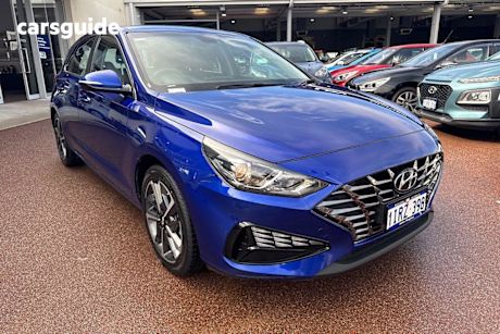 Blue 2021 Hyundai I30 Hatch ACTIVE F