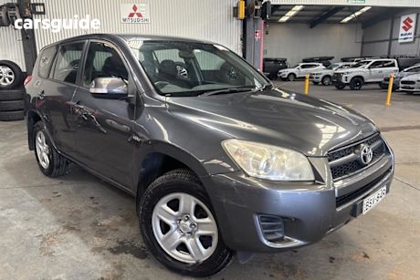 Grey 2010 Toyota RAV4 Wagon Cv (2Wd)