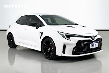 White 2024 Toyota GR Corolla Hatchback Gts