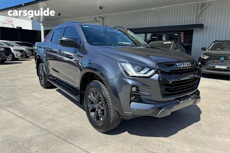 Grey 2023 Isuzu D-MAX Crew Cab Utility X-Terrain (4X4)