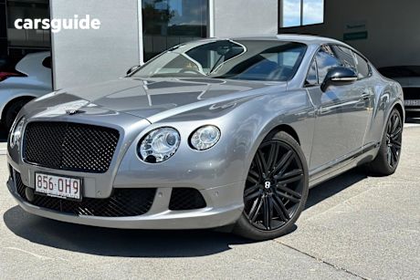 Silver 2013 Bentley Continental Coupe GT SPEED 4X4