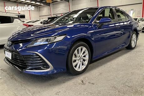 Blue 2023 Toyota Camry Sedan Ascent