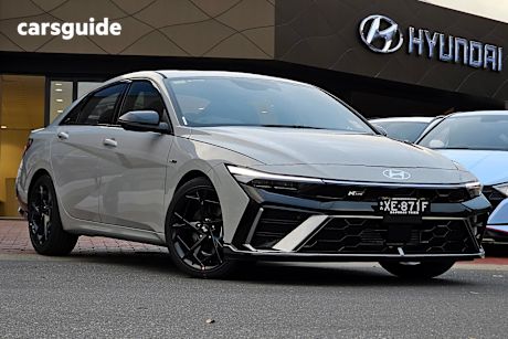 Grey 2025 Hyundai I30 Sedan N LINE PREMIUM F