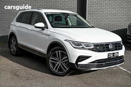 White 2023 Volkswagen Tiguan SUV 147TDI ELEGANCE 4WD