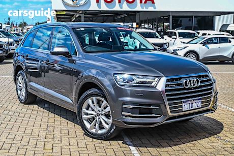 Grey 2019 Audi Q7 SUV TDI 4WD