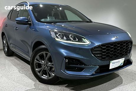 Blue 2022 Ford Escape SUV ST-LINE 4X4