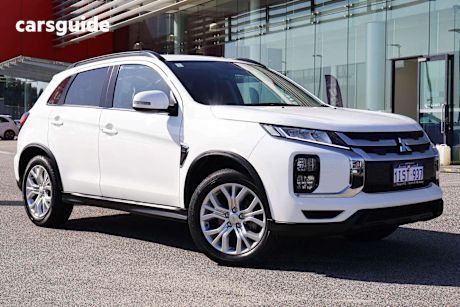 White 2020 Mitsubishi ASX SUV LS F