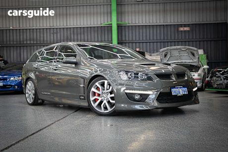 Grey 2011 HSV Clubsport SUV R8 TOURER R