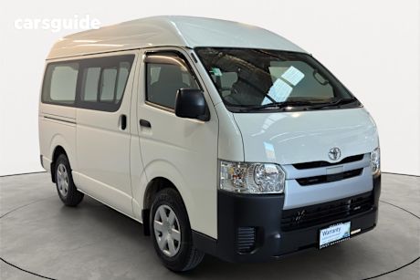 White 2018 Toyota HiAce Commercial DX