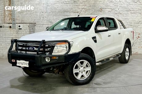 White 2014 Ford Ranger Dual Cab Utility Xlt 3.2 (4X4)