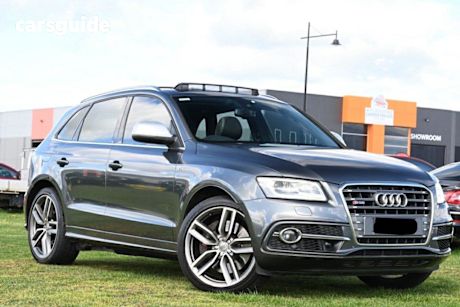 Grey 2014 Audi SQ5 Wagon 3.0 Tdi Quattro