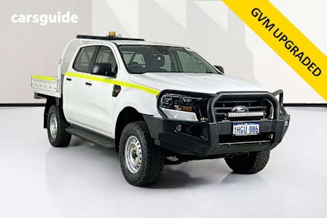 White 2020 Ford Ranger Double Cab Chassis Xl 3.2 (4X4)