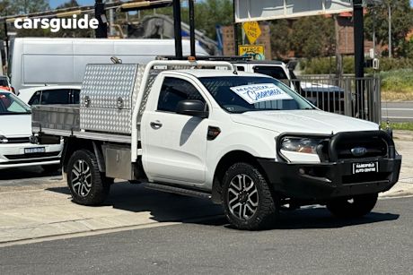 White 2015 Ford Ranger Ute Tray XL 4X4