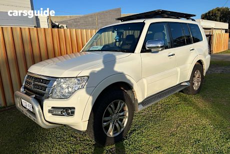 White 2016 Mitsubishi Pajero Wagon Glx Lwb (4X4)