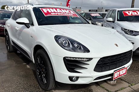 White 2014 Porsche Macan SUV S DIESEL 4WD