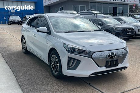 White 2020 Hyundai Ioniq Hatchback Electric Elite