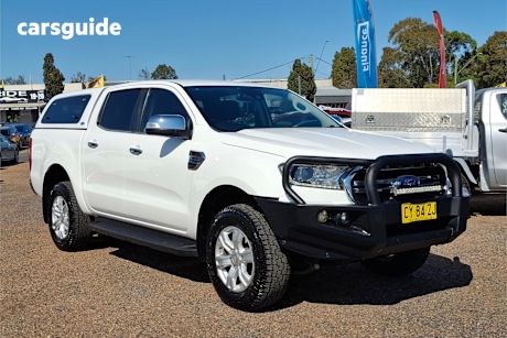 White 2020 Ford Ranger Ute Tray XLT 4X4