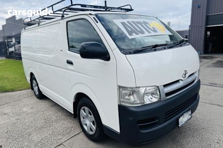 White 2006 Toyota HiAce Van Lwb