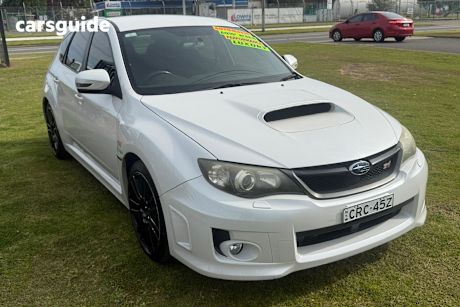 White 2010 Subaru Impreza Hatch WRX STI 4WD