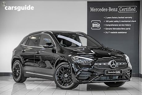 Black 2025 Mercedes-Benz GLA-Class SUV GLA200 F