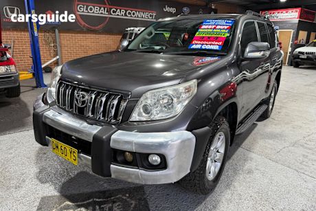 Grey 2011 Toyota Landcruiser SUV PRADO GXL (4X4) KDJ150R