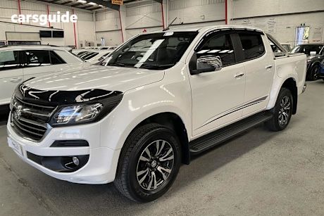 White 2019 Holden Colorado Crew Cab Pickup Ltz (4X2) (5Yr)