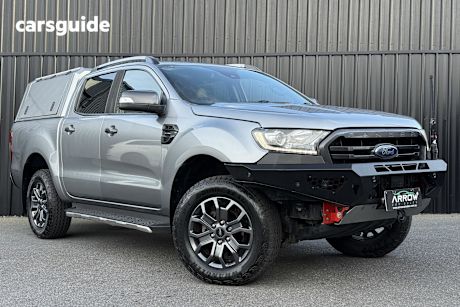 Grey 2019 Ford Ranger Ute Tray WILDTRAK 4X4