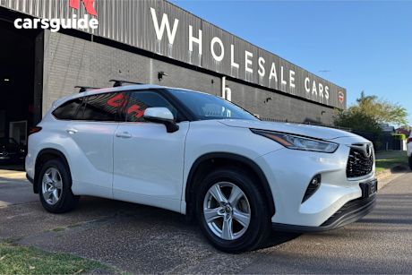 White 2021 Toyota Kluger SUV GX 4X4