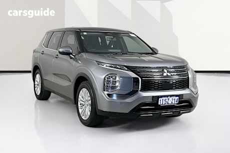 Grey 2022 Mitsubishi Outlander Wagon Es 5 Seat (2Wd)