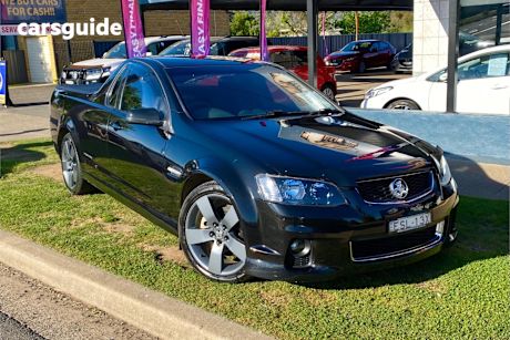 Black 2012 Holden UTE Ute Tray SS THUNDER