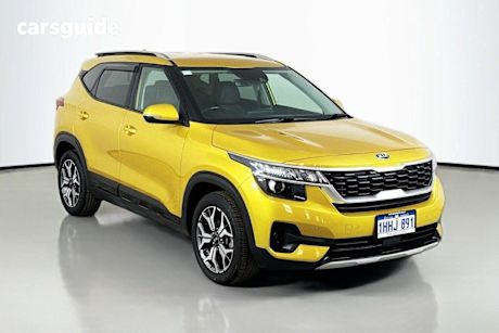 Gold 2021 Kia Seltos Wagon Sport+ (Fwd)
