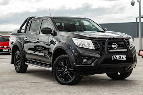 Black 2018 Nissan Navara Dual Cab Pick-up St (4X4) Black Edition