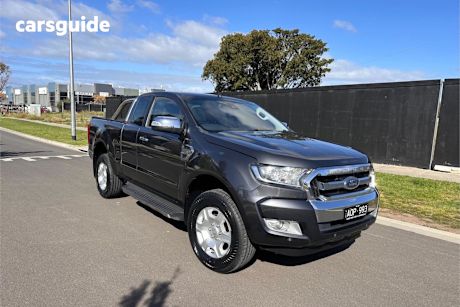 Grey 2017 Ford Ranger Super Cab Utility Xlt 3.2 Hi-Rider (4X2)