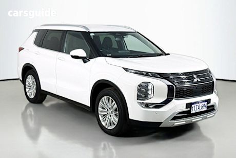 White 2024 Mitsubishi Outlander Wagon Ls 7 Seat (2Wd)
