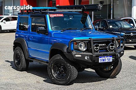 Blue 2022 Suzuki Jimny SUV GLX 4X4