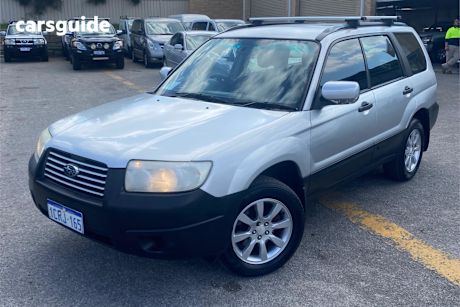 Silver 2007 Subaru Forester Wagon X