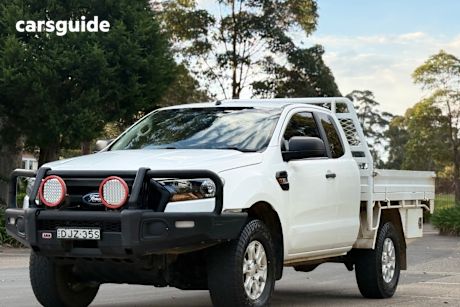 White 2016 Ford Ranger Cab Chassis Xl 3.2 (4X4)